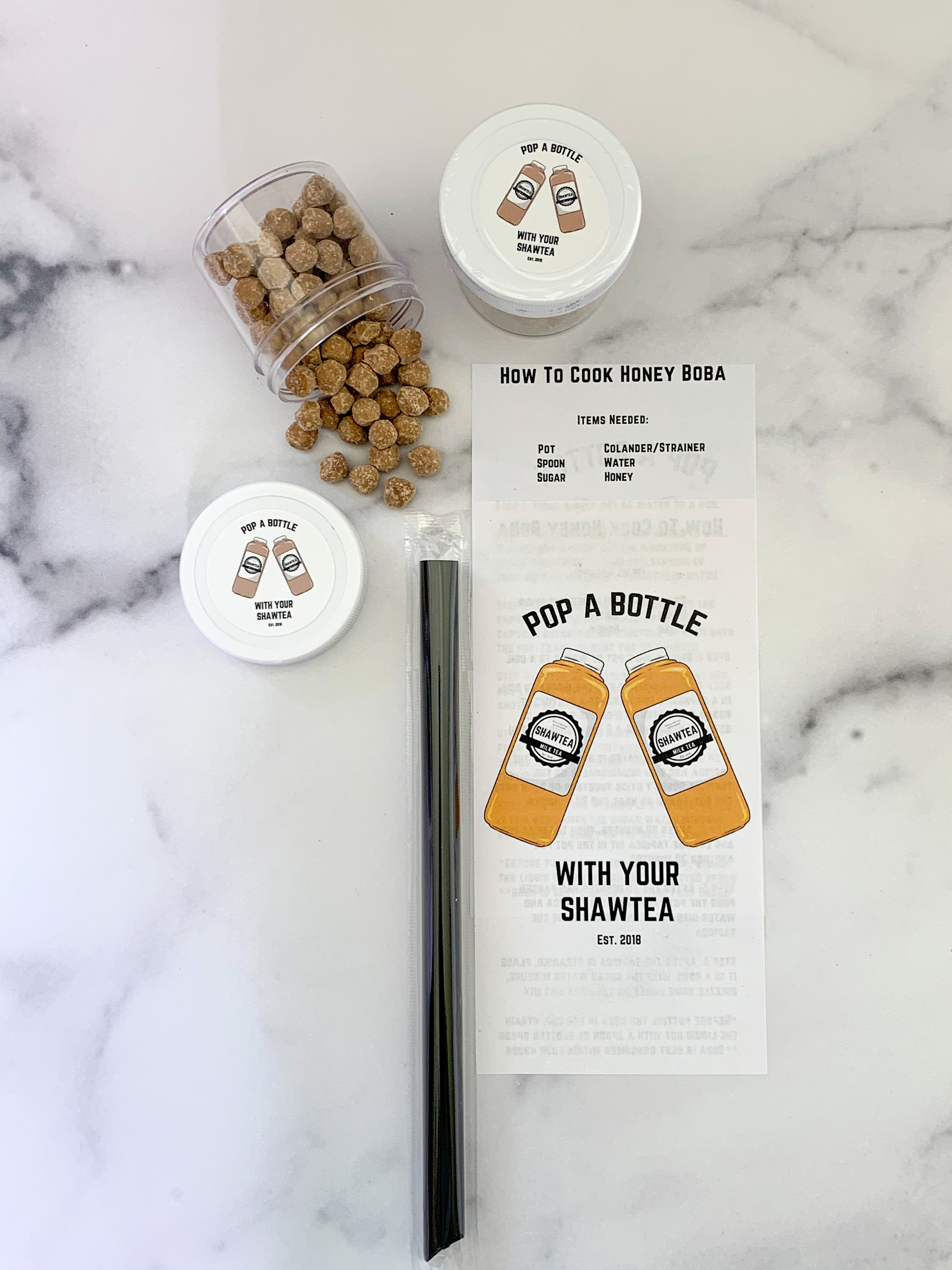 DIY Honey Boba Kit